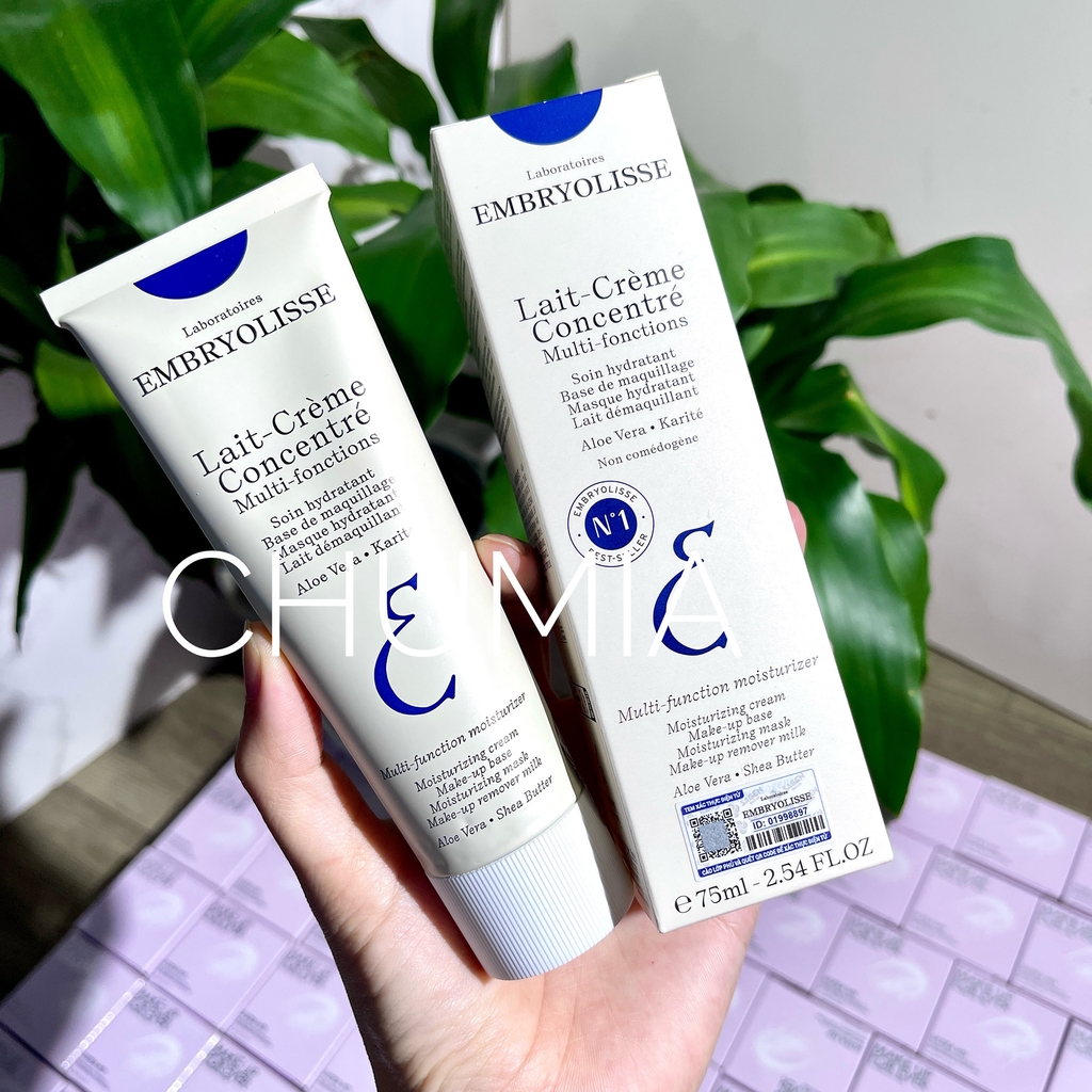Kem dưỡng EMBRYOLISSE lait-creme 75ml (xanh dương da dầu)