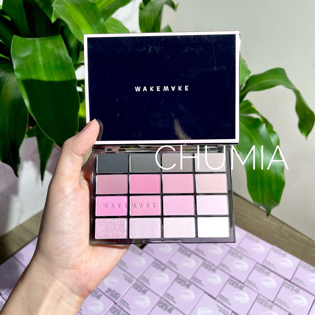 Phấn mắt WAKEMAKE soft blurring eye - #16 black hush