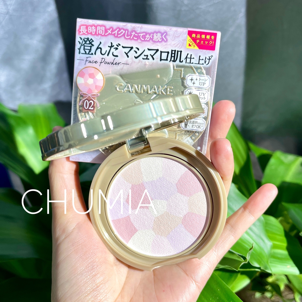 Phấn phủ CANMAKE abloom - 02 (lõi hồng)