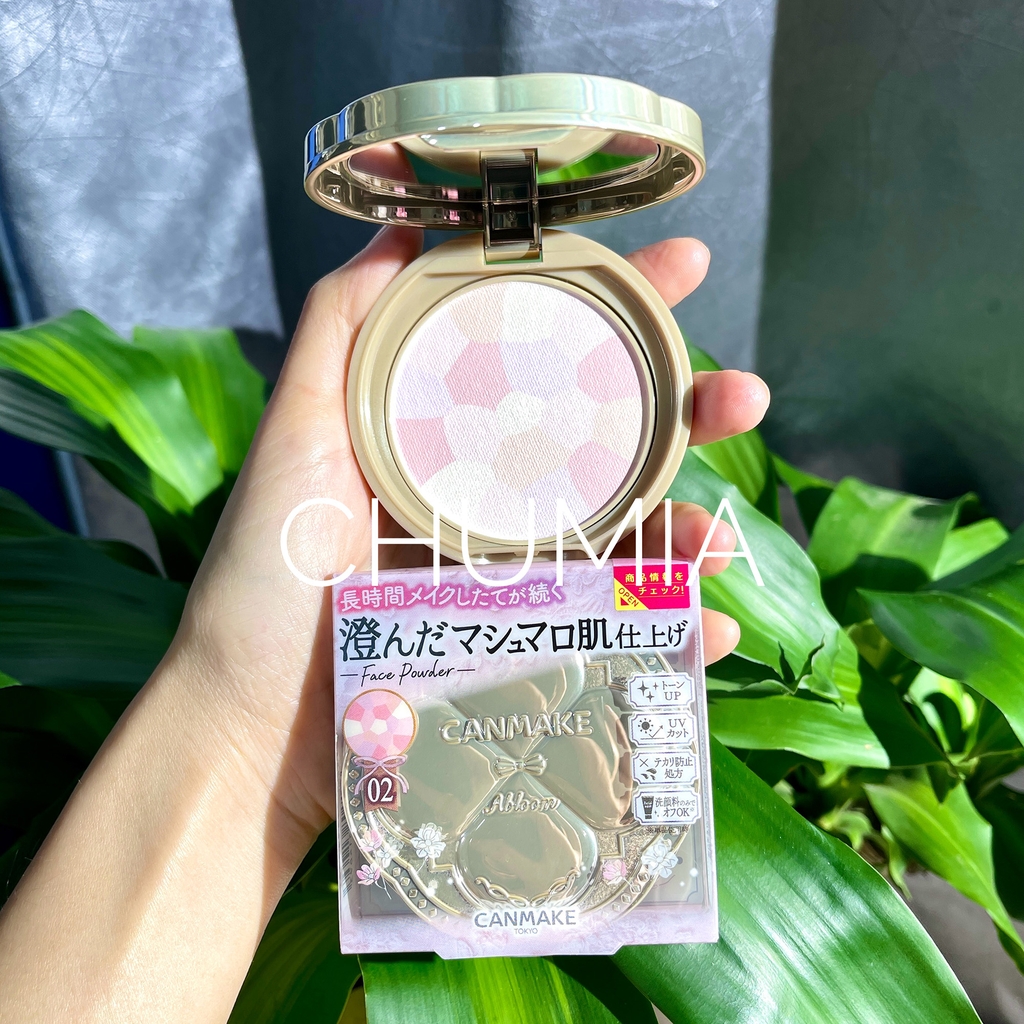 Phấn phủ CANMAKE abloom - 02 (lõi hồng)