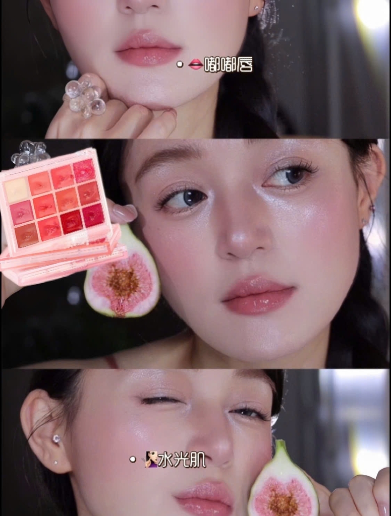Bảng son CARMELA velvet mist lipstick - #07 white moonlight