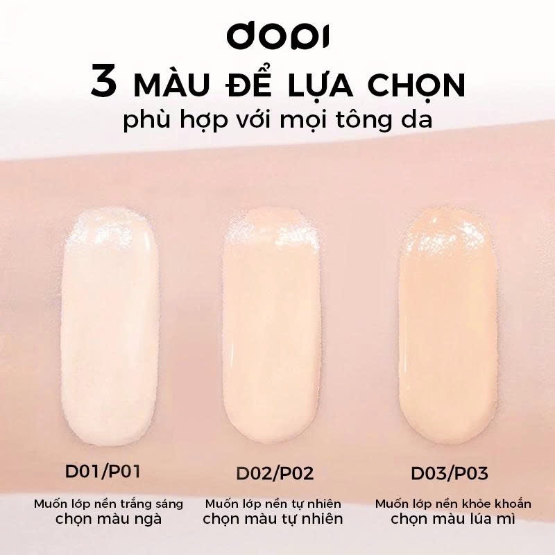 Kem nền DOPI makeup holding liquid (da dầu) - #P02