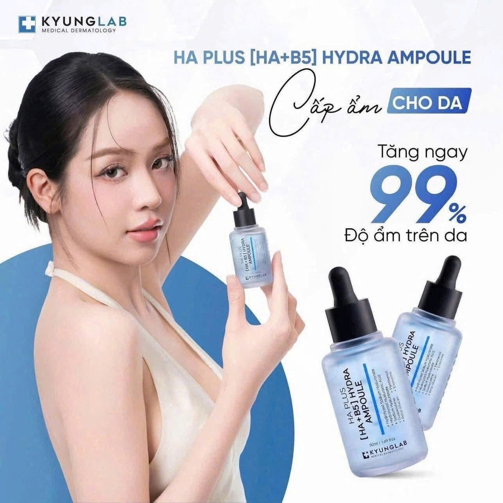 Serum cấp ẩm KYUNG LAB HA plus hydra ampoule 50ml