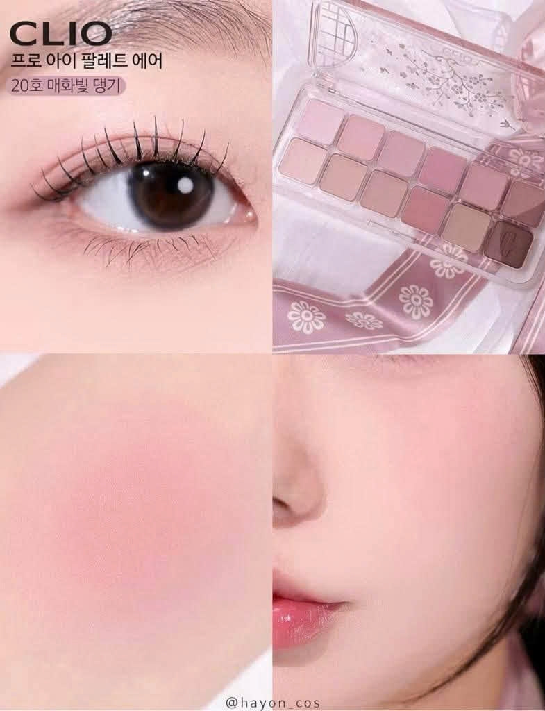 Phấn mắt CLIO pro eye air - #20 maehwa ribbon