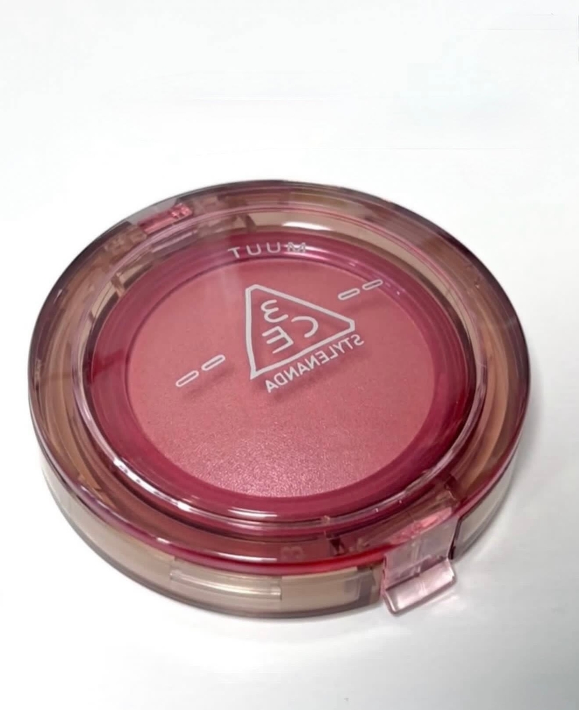 Má hồng 3CE Bouncy Blur Balm - #Pink Petal
