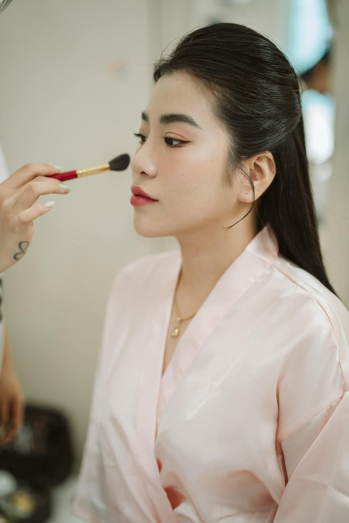 Cọ má hồng CHICHODO thân đỏ - No.13