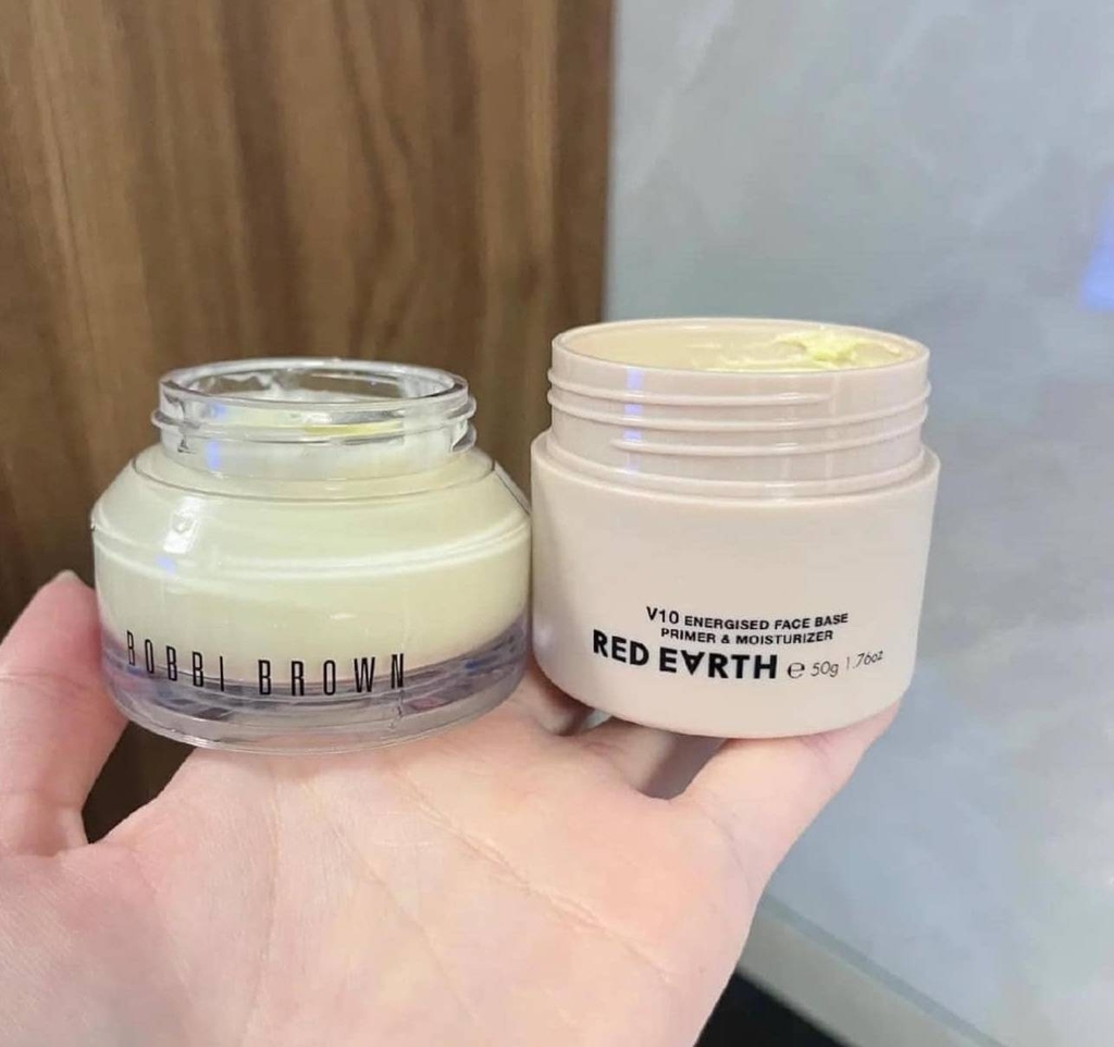 Kem lót RED EARTH v10 energising face base 50g (có hộp)