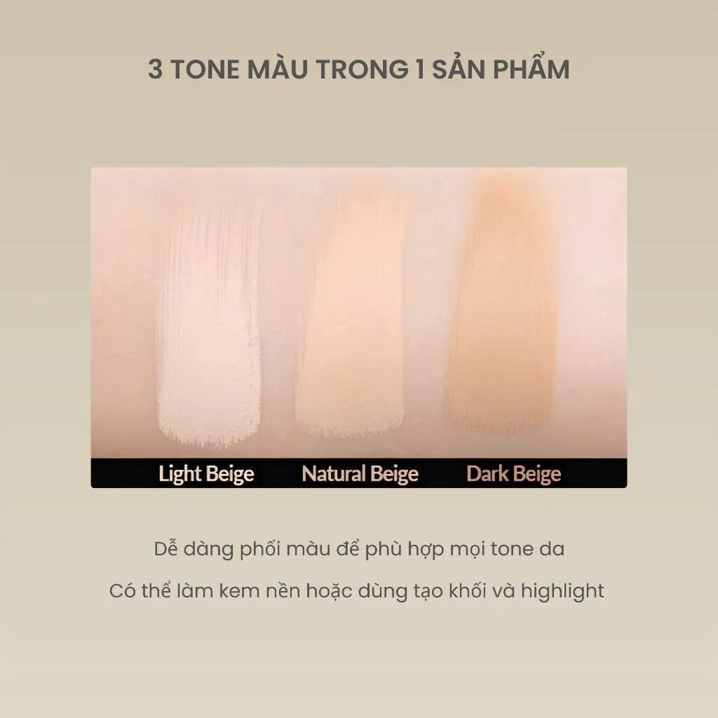 Che khuyết điểm REVECEN 3 complex - #lavender+green+ivory