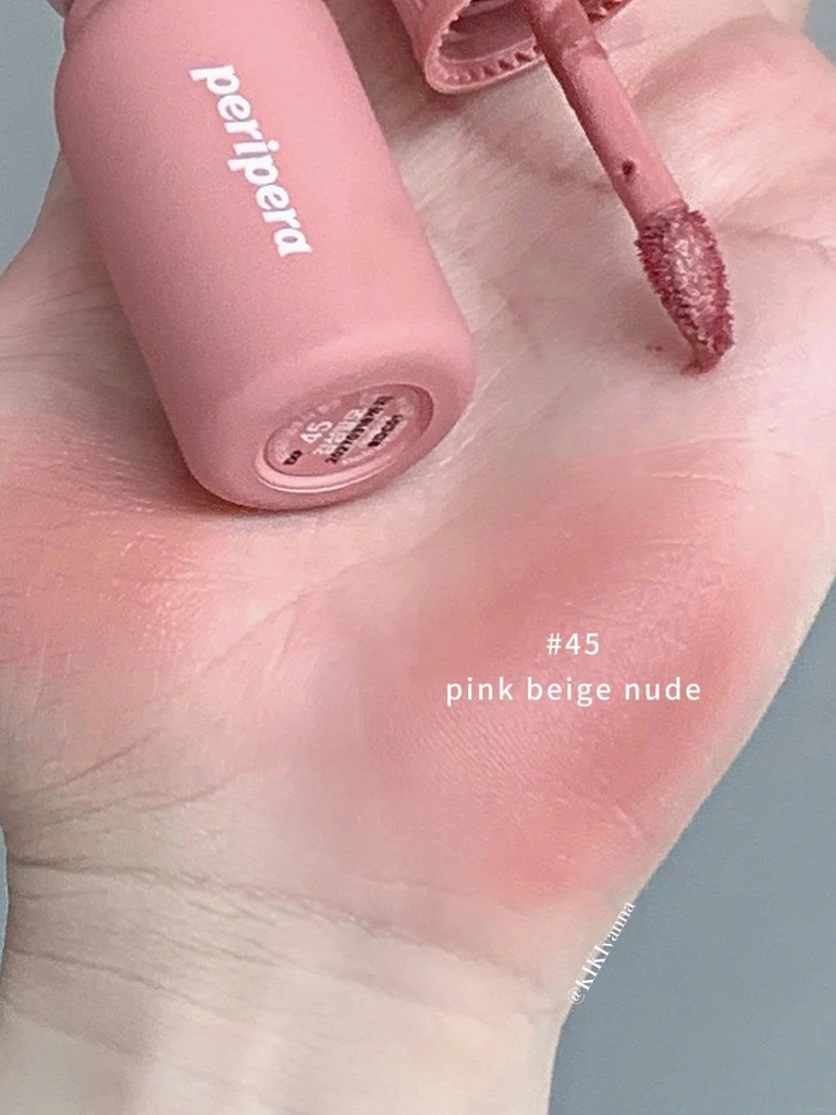 Son PERIPERA ink velvet tint - #45 pink beige nude