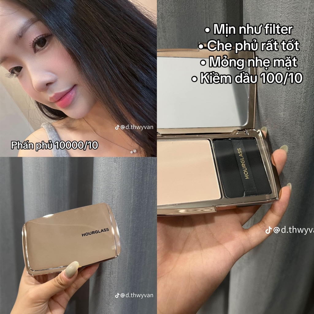 Phấn phủ HOURGLASS vanish airbrush mini 3g - translucent