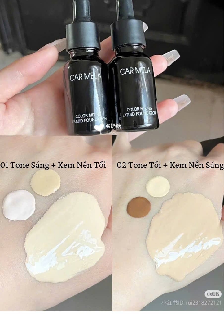 Pha nền CARMELA color blending (hiệu chỉnh màu nền) - 01 sáng