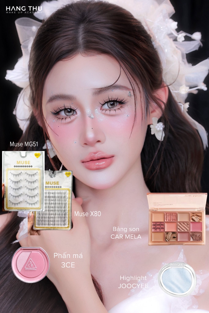Bảng son CARMELA velvet mist lipstick - #09 eternal flower