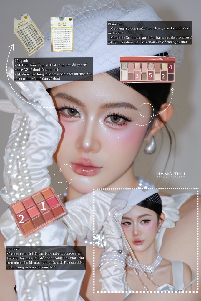 Bảng son CARMELA velvet mist lipstick - #09 eternal flower