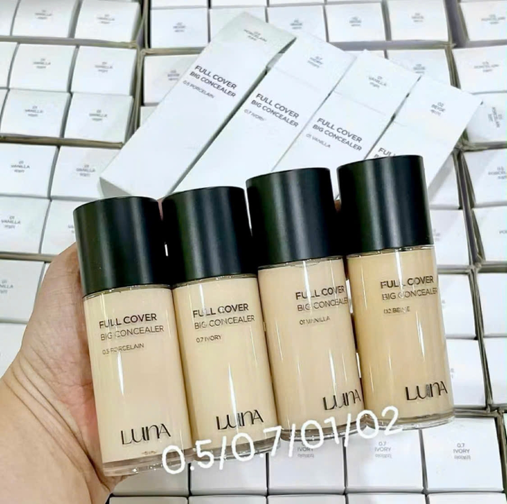 Che khuyết điểm LUNA BIG long lasting 40g - #0.7 ivory