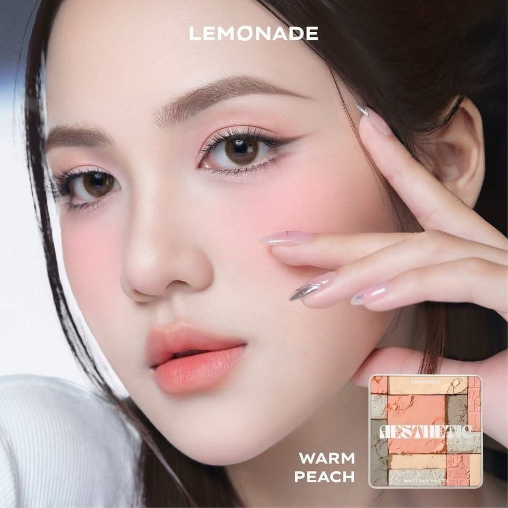 Phấn mắt LEMONADE aesthetic multi-task (HÀNG CÔNG TY) - #02 warm peach