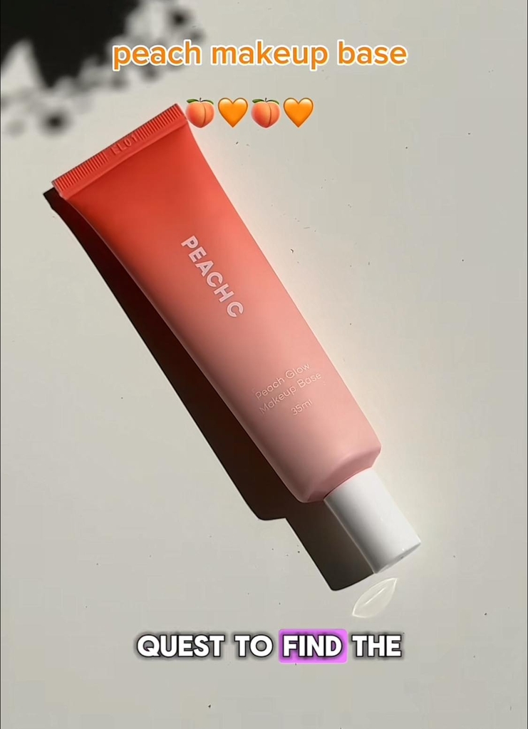 Kem lót PEACH C peach glow makeup base 35ml