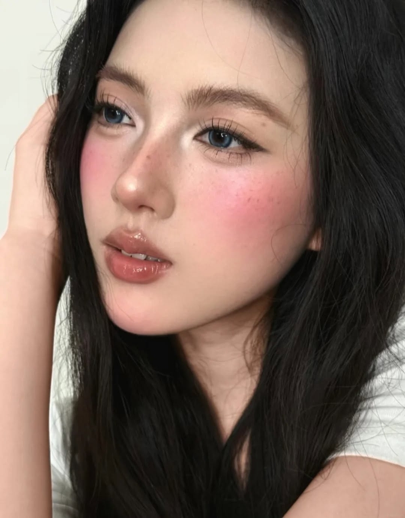 Má hồng PATRICK TA double take cream & powder - #she goes to the gym