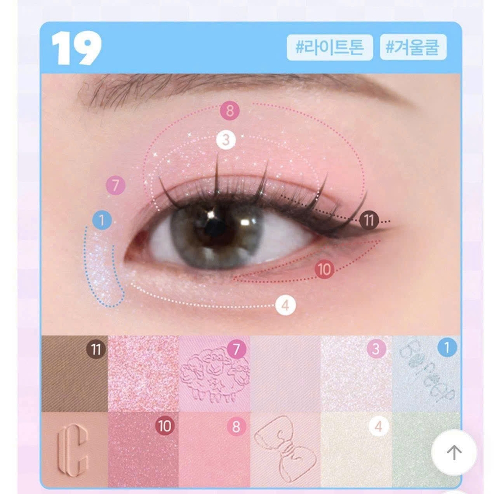 Phấn mắt CLIO toy story - #19 Independent bo peep