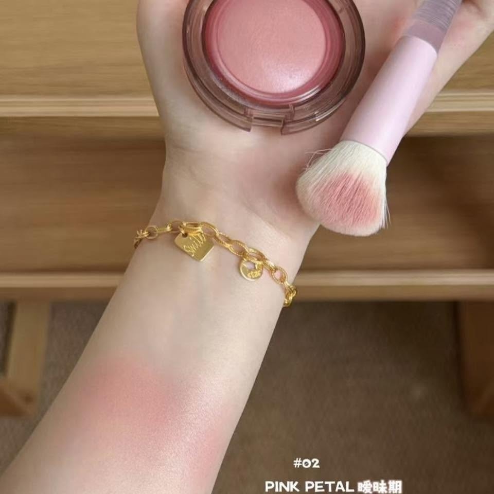 Má hồng 3CE Bouncy Blur Balm - #Pink Petal