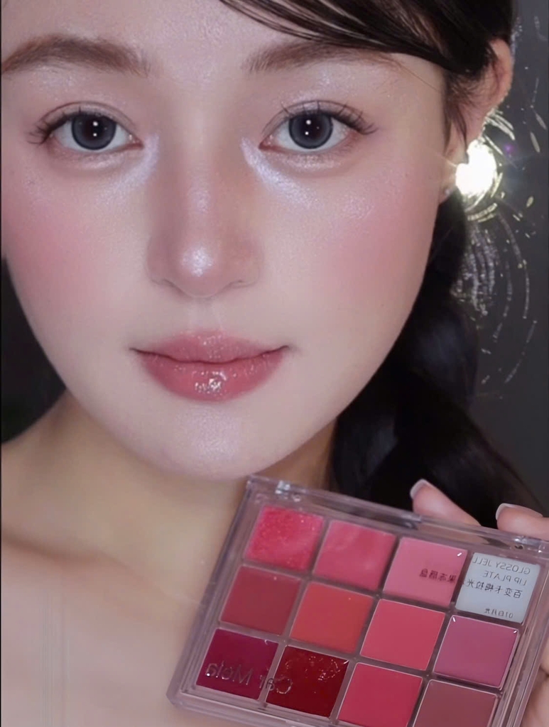 Bảng son CARMELA velvet mist lipstick - #07 white moonlight