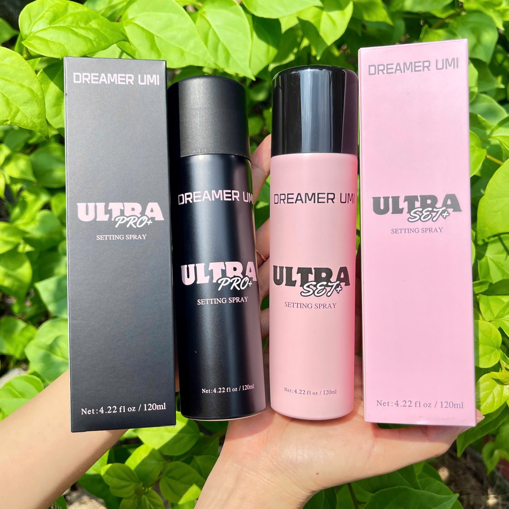 Xịt Khoá Nền DREAMER UMI Ultra Pro + (chai đen) 120ml