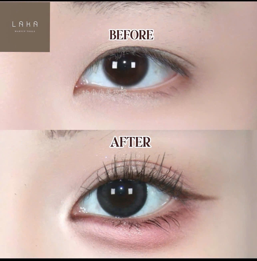Kẹp bấm mi LAKA recourbe-cils - #thép bóng