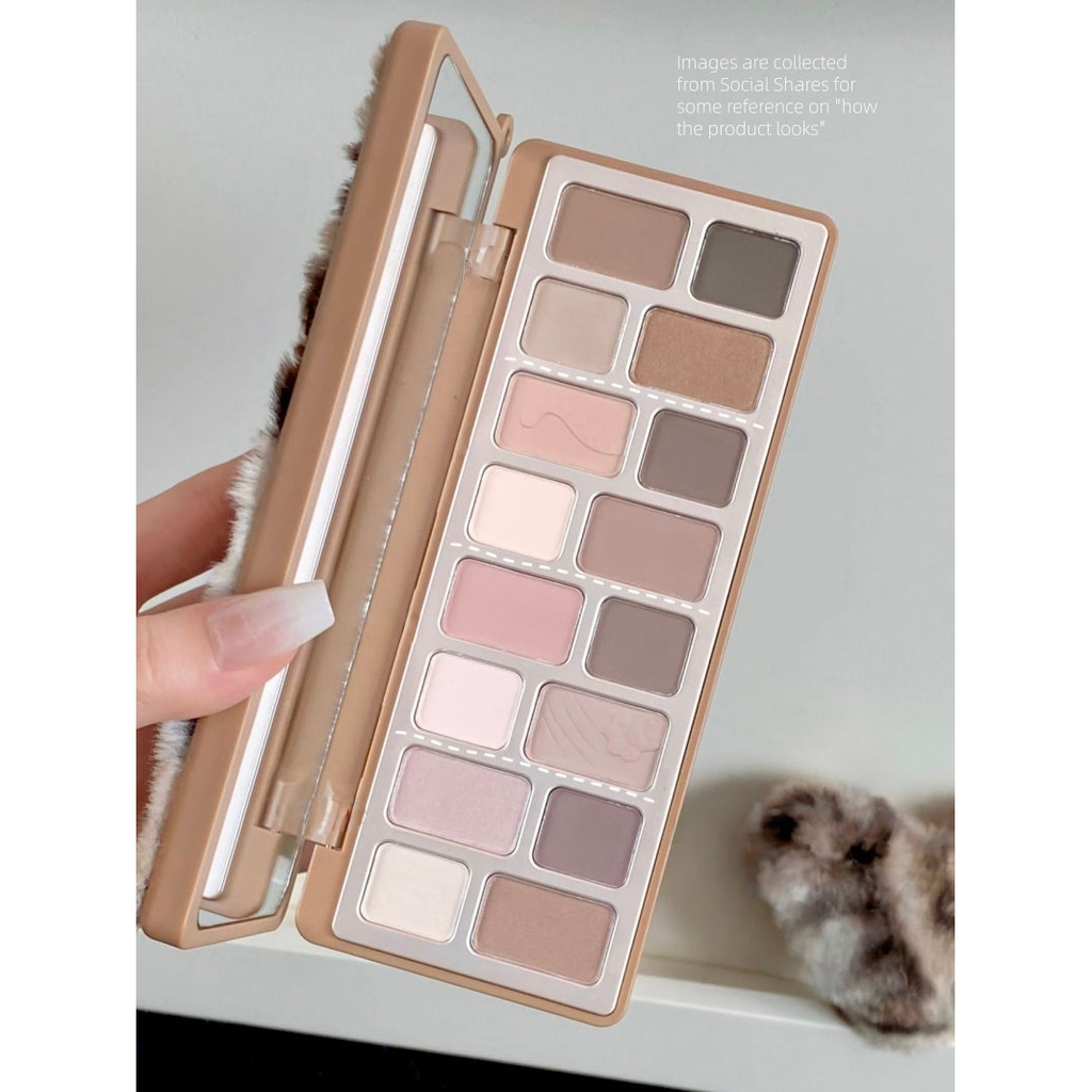 Phấn mắt CHEERYEP x dodonami - #Nude Heart (mèo nâu)