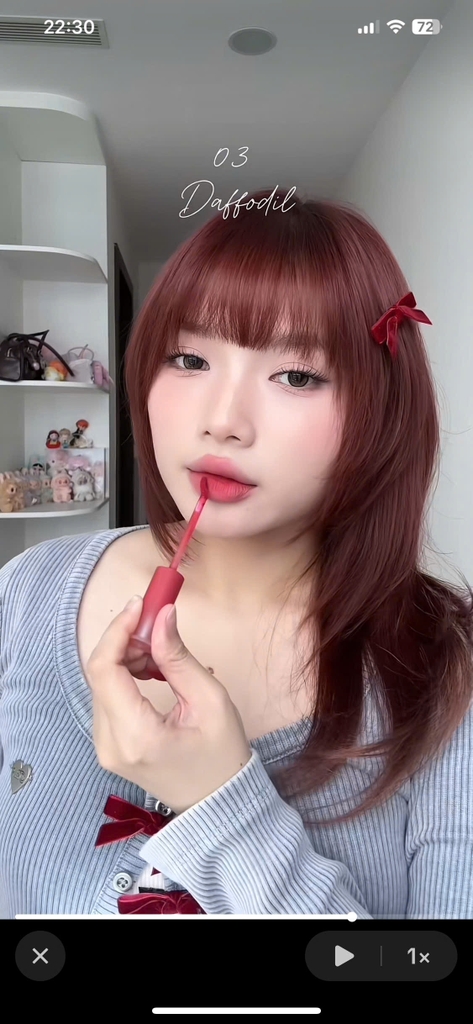 Set son 3CE bite into velvet (1 thỏi, 1 kem) - #daffodil #knit