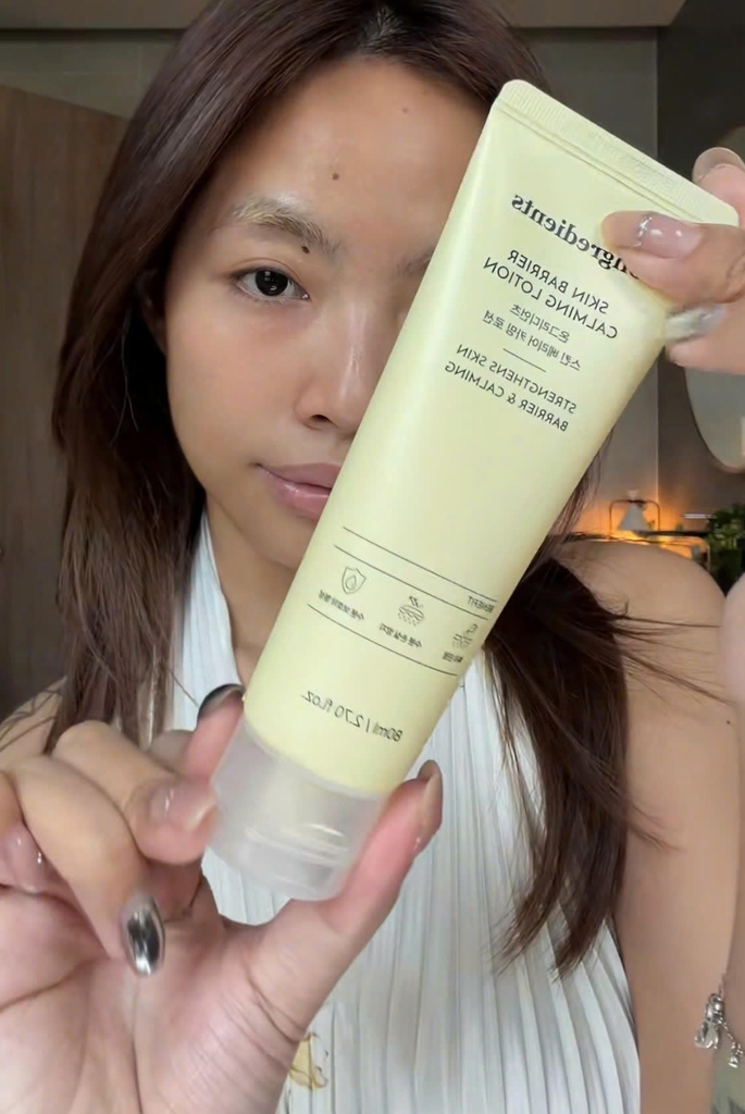 Dưỡng da ONGREDIENTS skin barrier calming lotion 220ml + 80ml (set 2 chai)