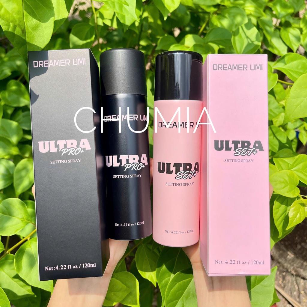 Xịt Khoá Nền DREAMER UMI Ultra Pro + (chai đen) 120ml
