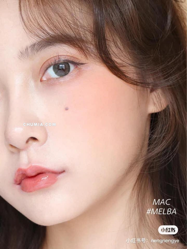 Má hồng MAC dạng phấn - màu Melba
