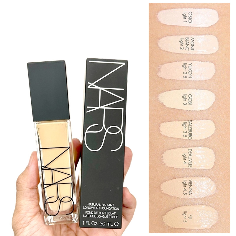 Kem nền NARS natural radiant 30ml - light 4.5