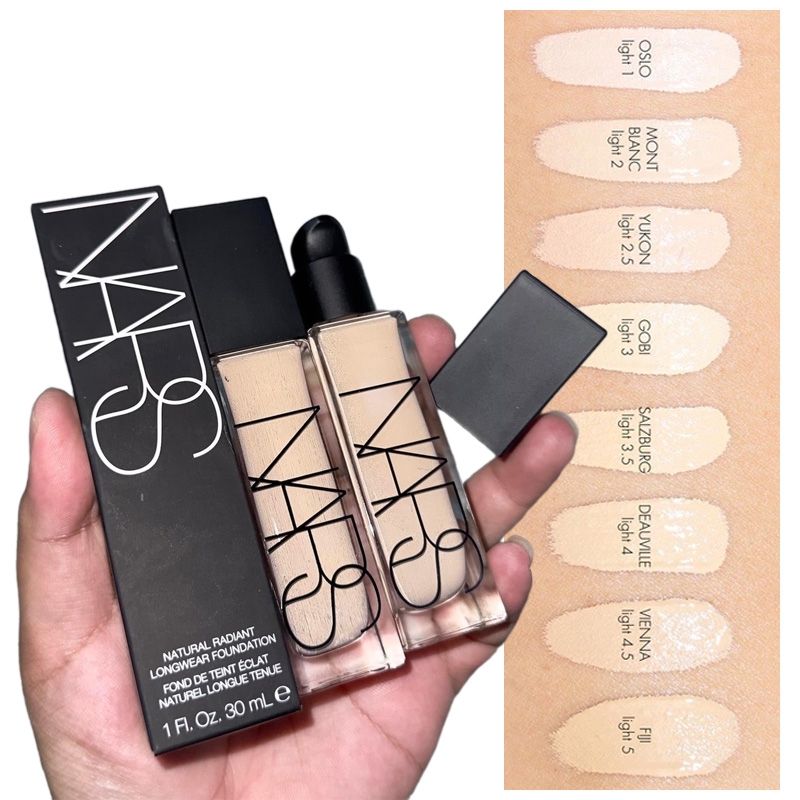 Kem nền NARS natural radiant longwear 30ml - L3.5 (cao - không hộp)