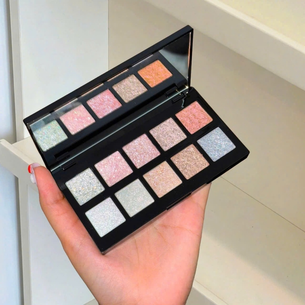 Bảng Nhũ Mắt Mona 10 ô - Màu 01 Blossom Skies