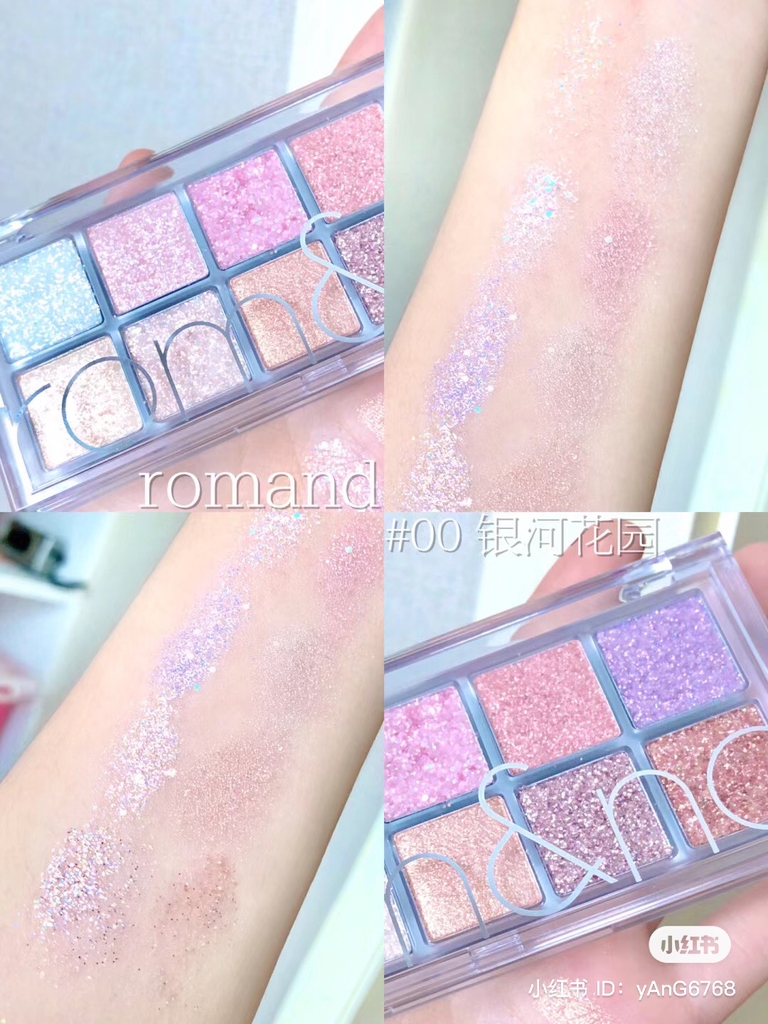 Phấn mắt ROMAND better than - 00 light & glitter garden