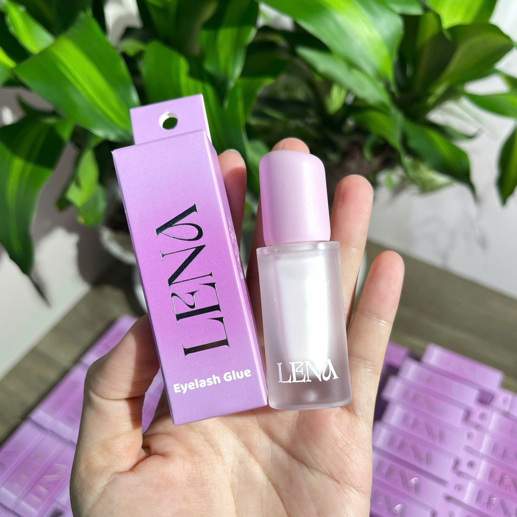Keo mi LENA eyelash glue 5ml (tím mới)
