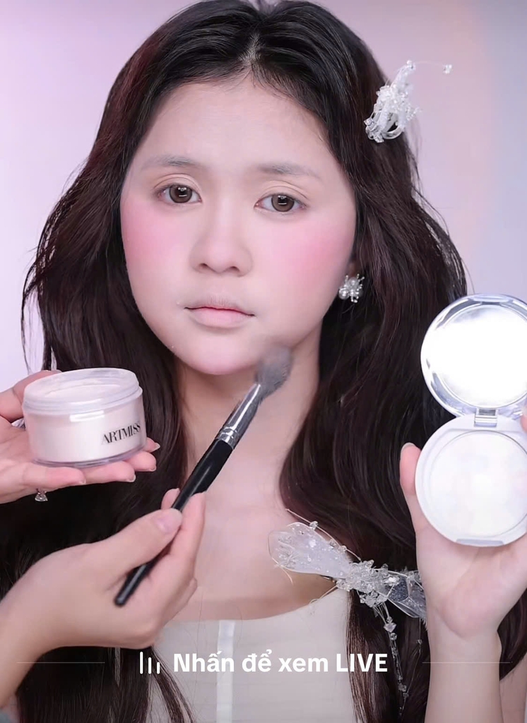 Phấn phủ CANMAKE marshmallow finish powder abloom - #01 (vỏ xanh bạc)