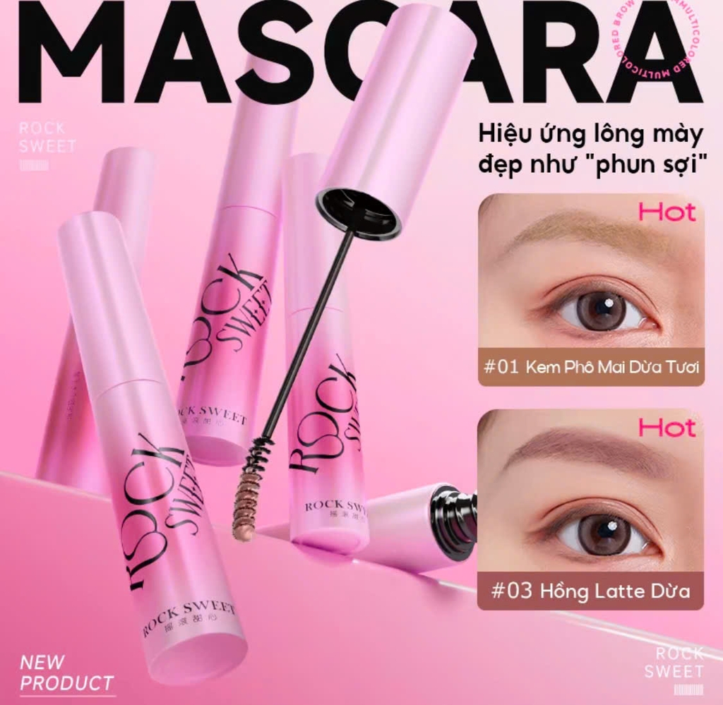 Mascara ROCK SWEET velvet mist color staying - #02