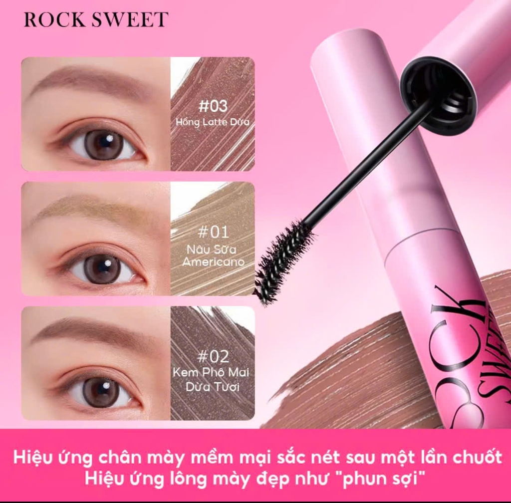 Mascara ROCK SWEET velvet mist color staying - #03