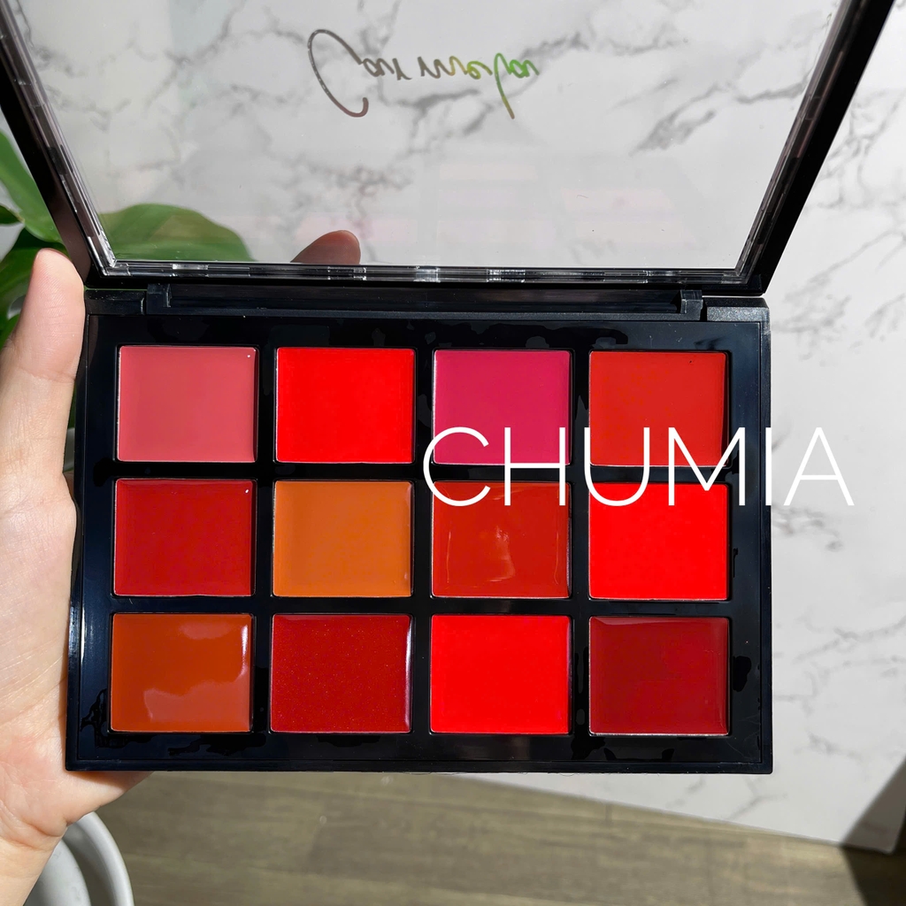 Bảng son CARMELA fog face velvet lipstick (mới 2026)