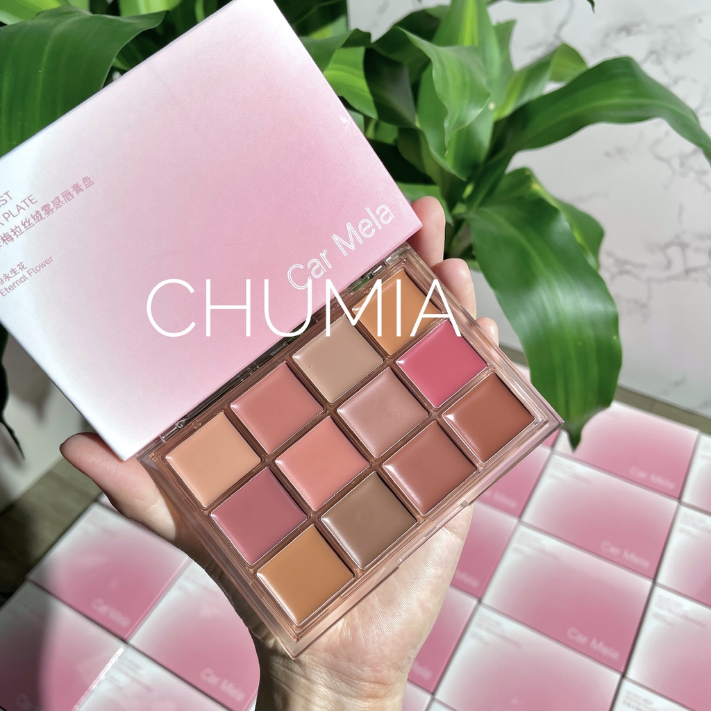 Bảng son CARMELA velvet mist lipstick - #09 eternal flower