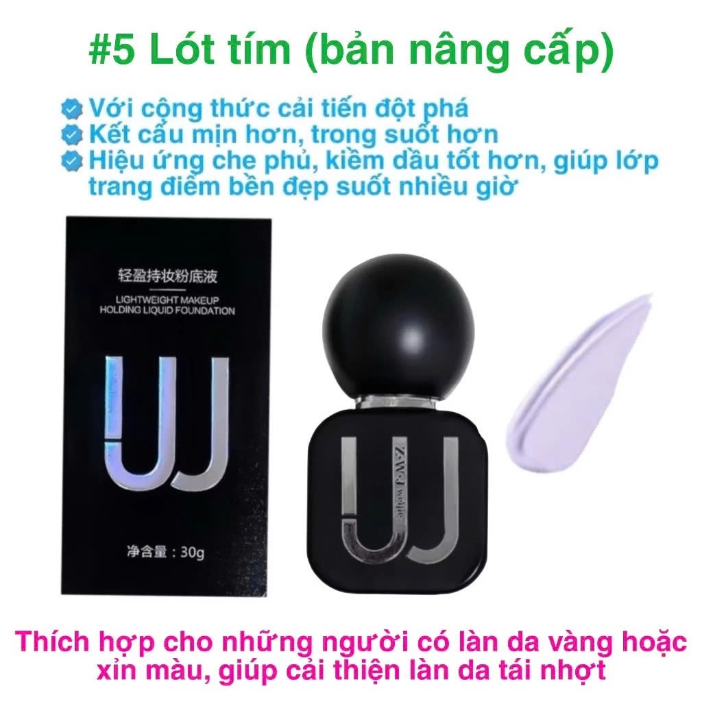 Kem nền WEIJIE lightweight 30g - #3 (ĐEN)