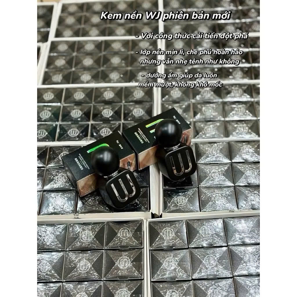 Kem nền WEIJIE lightweight 30g - #3 (ĐEN)