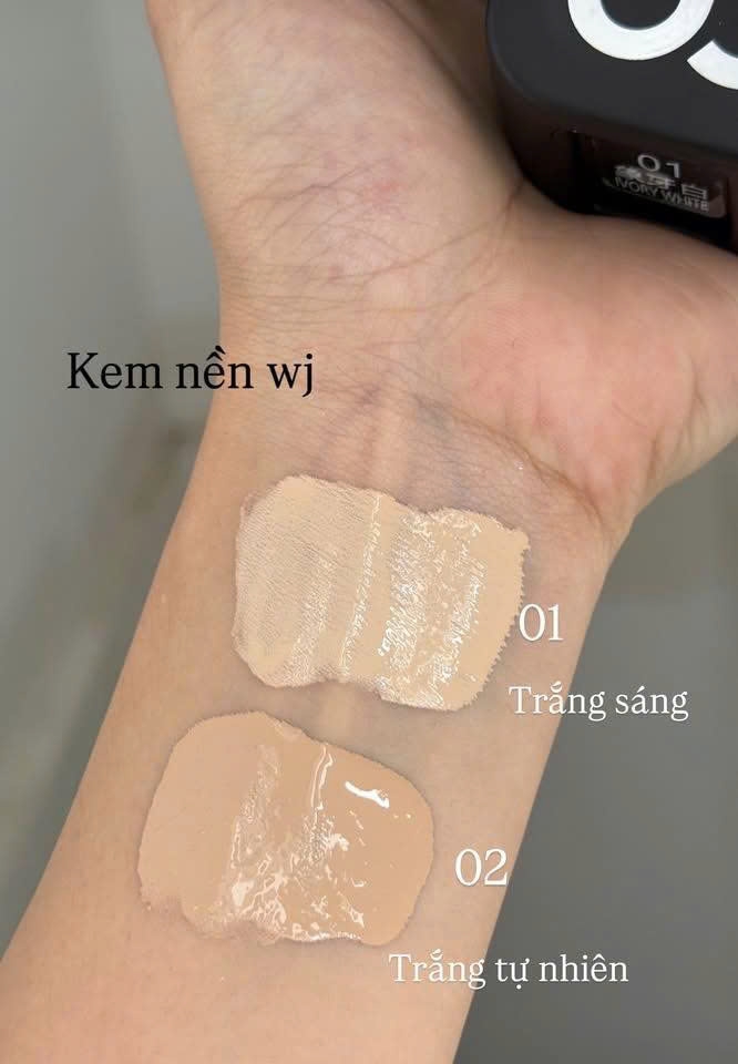 Kem nền WEIJIE lightweight 30g - #3 (ĐEN)