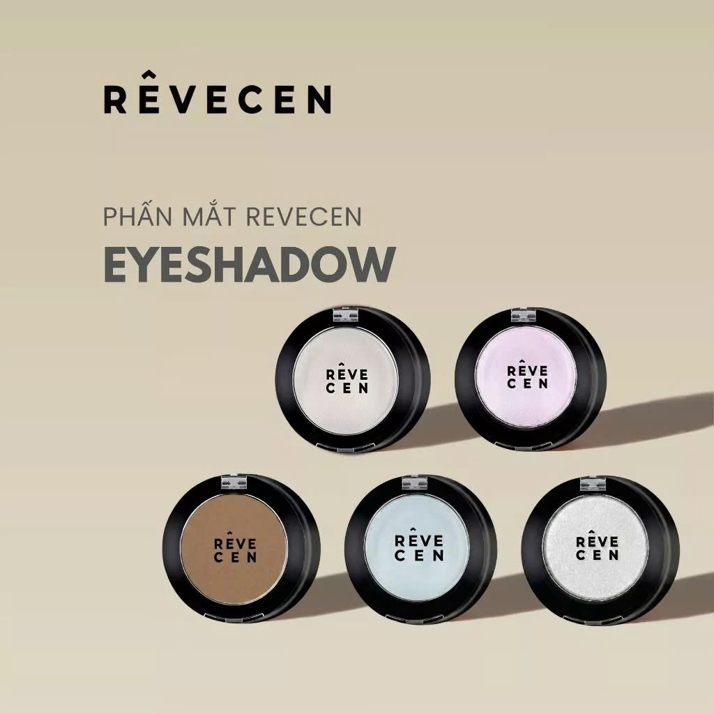 Tạo khối sáng REVECEN eye shadow - #V001 ivory