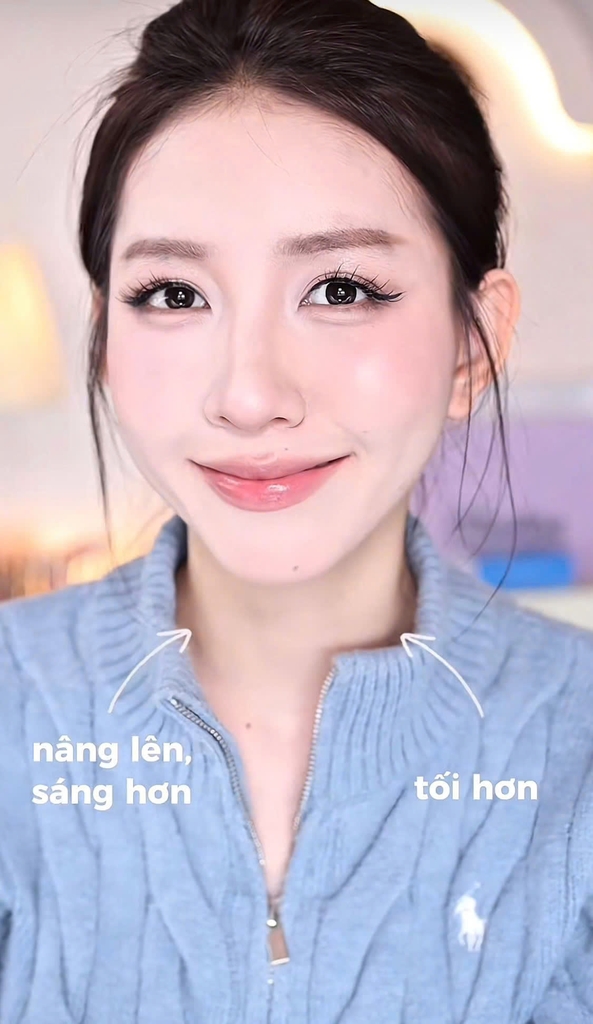 Tạo khối sáng REVECEN eye shadow - #V001 ivory