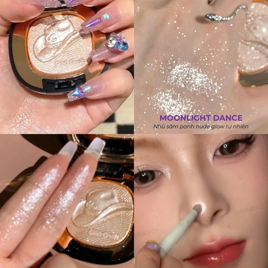 Bắt sáng GIRL CRUSH glow bouncy - #moonlight dance