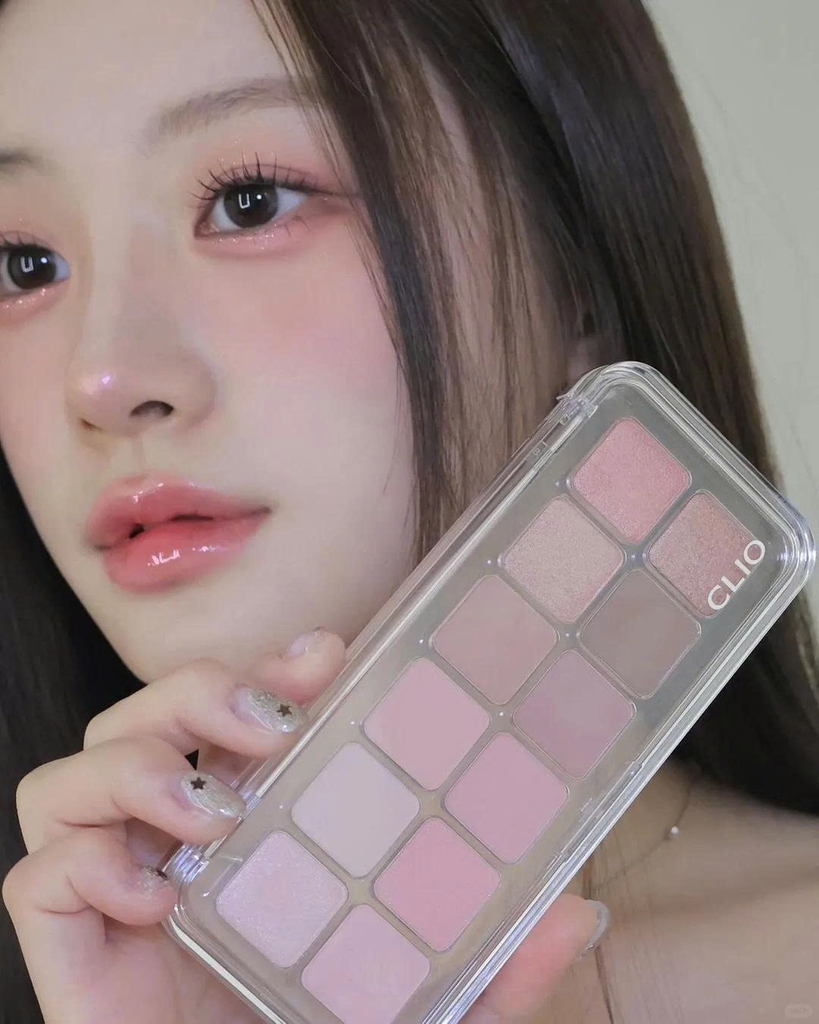 Phấn mắt CLIO pro eye air - 02 rose connect