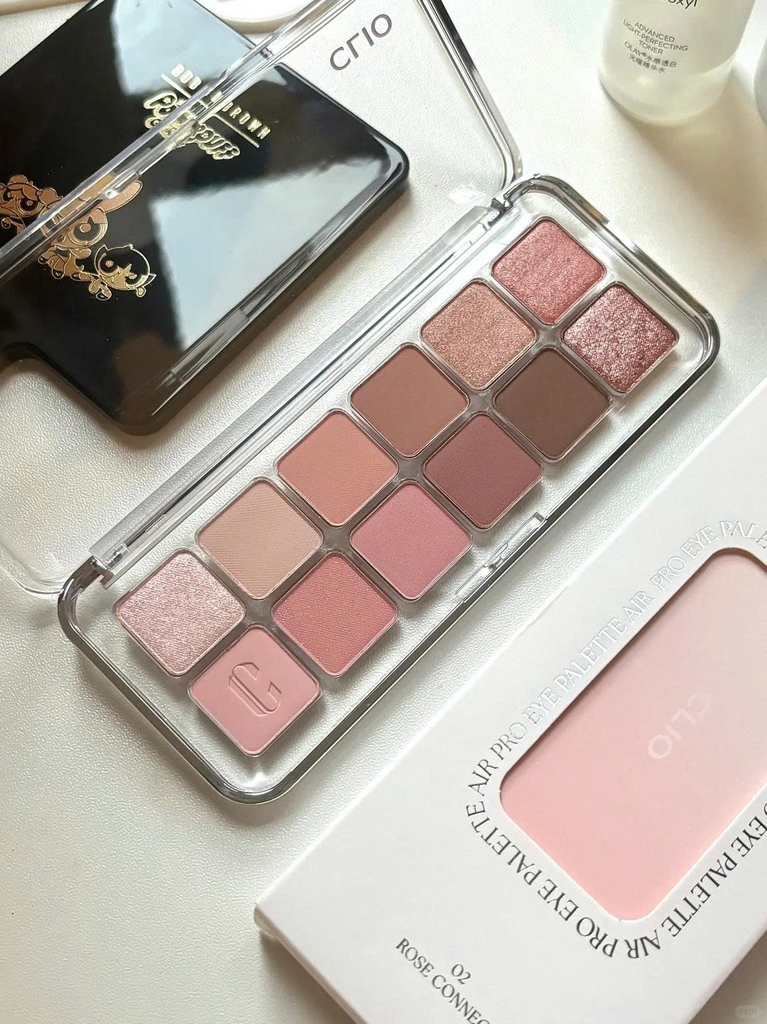 Phấn mắt CLIO pro eye air - 02 rose connect