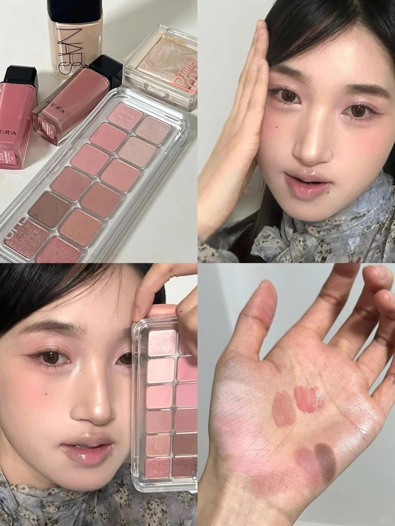Phấn mắt CLIO pro eye air - 02 rose connect